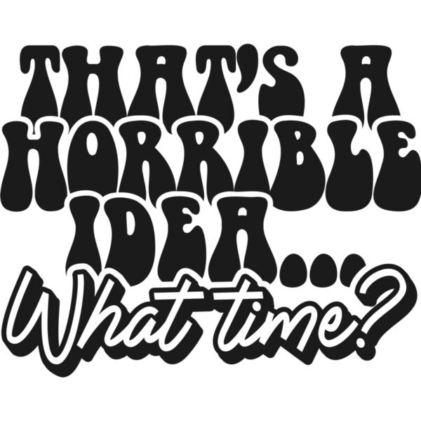 Thats a horrible idea SVG Thumbnail