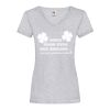 Women's valueweight v-neck T Thumbnail